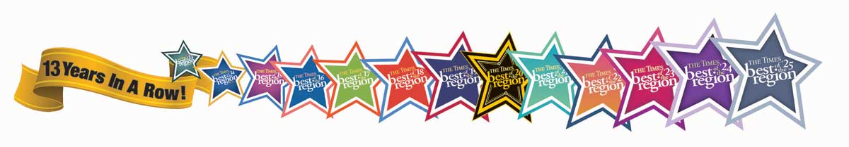 Cardiovascular Consultants is the Best of the Region 12 years straight